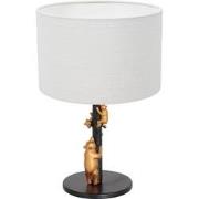 Anne Lighting tafellamp Animaux - zwart - metaal - 20 cm - E27 fitting...