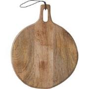 Mica Decorations Duko Serveerplank - Ø28 cm - 100% FSC Mangohout - Bru...