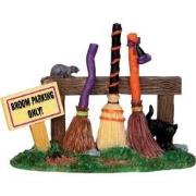 Broom parking rack