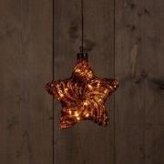 Star Antique Gold 15Cm/10Led Classic Warm / Mercury Cop