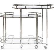 Crosby Street Bar Cart S/2