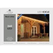 IJspegelverlichting 360 lampjes warm wit Icicle Lights