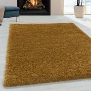 Tapijtenloods Monaco Soft Shaggy Hoogpolig Vloerkleed Goud- 80x150 CM