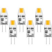 Osram G4 LED Steeklamp 1-10W Warm Wit 6-Pack