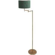 Mexlite vloerlamp Bella - brons - metaal - 45 cm - E27 fitting - 3872B...