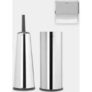 ReNew Toiletaccessoire-set, toiletborstel met houder, toiletrolhouder ...