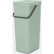 Sort & Go afvalemmer, 40 liter - Jade Green