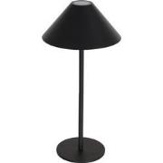 Steinhauer tafellamp Ancilla - zwart - metaal - 15 cm - ingebouwde LED...