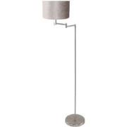 Mexlite vloerlamp Bella - staal - metaal - 45 cm - E27 fitting - 3876S...