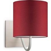 wandlamp beach bling Ø 16 cm - rood