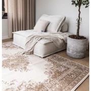 Vintage Vloerkleed Keshan Bruin/Beige - Polypropyleen - 190 x 280 cm (...