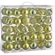 House of Seasons Kerstballen Set - 60 Stuks - Ø7 cm - Onbreekbaar - Li...