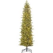 Black Box Trees Harma Smalle Kunstkerstboom met LED Verlichting - H215...