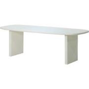 Eettafel Deens Ovaal 200cm - Beige Beton - Gin