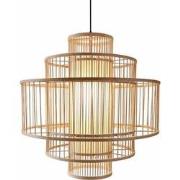 Fine Asianliving Bamboe Hanglamp Handgemaakt Naturel - Lena D50cm