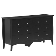 Beliani WINCHESTER - Commode-Zwart-MDF