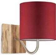 wandlamp drift bling Ø 16 cm - rood