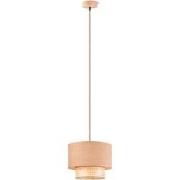 Home sweet home hanglamp Cane weave - linnen naturel