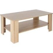 Ml-Design salontafel Sonoma eik, 100x43x57 cm, gemaakt van spaanplaat ...