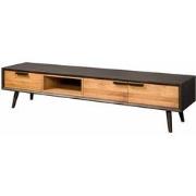 Tower living Bresso - TV stand 2 drs. 1 drw. + niche 200x45x45