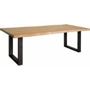 Tower living Ultimo Live-edge dining table 160x90 - top 5