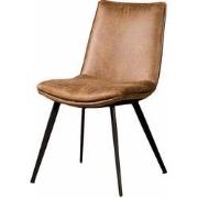 SIDD Pamplona sidechair - fabric T-cognac