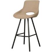 Tower living Campo barchair - fabric Teddy MJ8-3 Light brown