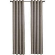 Larson - Luxe geweven blackout gordijn - met ringen - 3m x 2.5m - Taup...