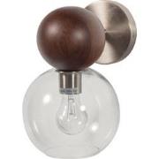 BePureHome Babble Wandlamp - Glas - Bruin - 27x24x18