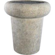 PTMD Megga Brown Big Brushed Cement Pot Thick