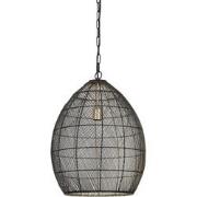 Light & Living - Hanglamp Meya - 40x40x53 - Zwart