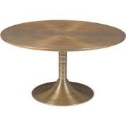 BOLD MONKEY Hypnotising Round Coffee Table Gold