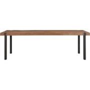 DTP Home Dining table Beam,78x275x100 cm, 8 cm recycled teakwood top