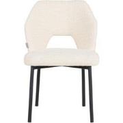 MUST Living Side chair Bloom,82x54x57 cm, bouclé natural