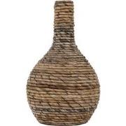 MUST Living Vase Onion small - 36xØ20 cm, banana bark with ceramic