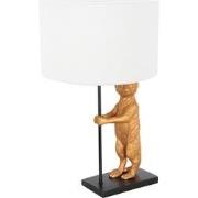 Anne Lighting tafellamp Animaux - zwart - metaal - 30 cm - E27 fitting...