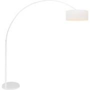 Steinhauer vloerlamp Sparkled light - wit - metaal - 7166W