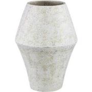 PTMD Bloempot Tink - 36x36x50 cm - Cement - Wit