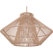 Beliani PALMETTO - Hanglamp-Beige-Katoen