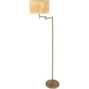 Mexlite vloerlamp Bella - brons - metaal - 45 cm - E27 fitting - 3870B...