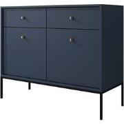 Meubella Dressoir Moreno - Blauw - 104 cm