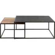 AnLi Style Salontafel set/2 slate mix