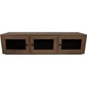 PTMD Oak TV Cabinet Armarium Glay