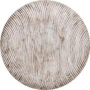 PTMD Moanna Cream MDF Wallpanel Round Organic Lines S