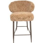 PTMD Ares Bar Chair Hair Brown