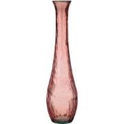 Mica Decorations Vaas Dix - 25x25x99 cm - Glas - Roze