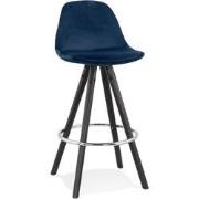 Middelhoge kruk SPIRIT blauw