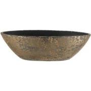 Mica Decorations clemente bloempot ovaal goud maat in cm: 41 x 19 x 15...