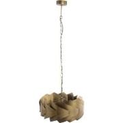 PTMD Arix Hanglamp - 52 x 52 x 26 cm - Metaal - Goud