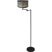 Mexlite vloerlamp Bella - zwart - metaal - 45 cm - E27 fitting - 3884Z...